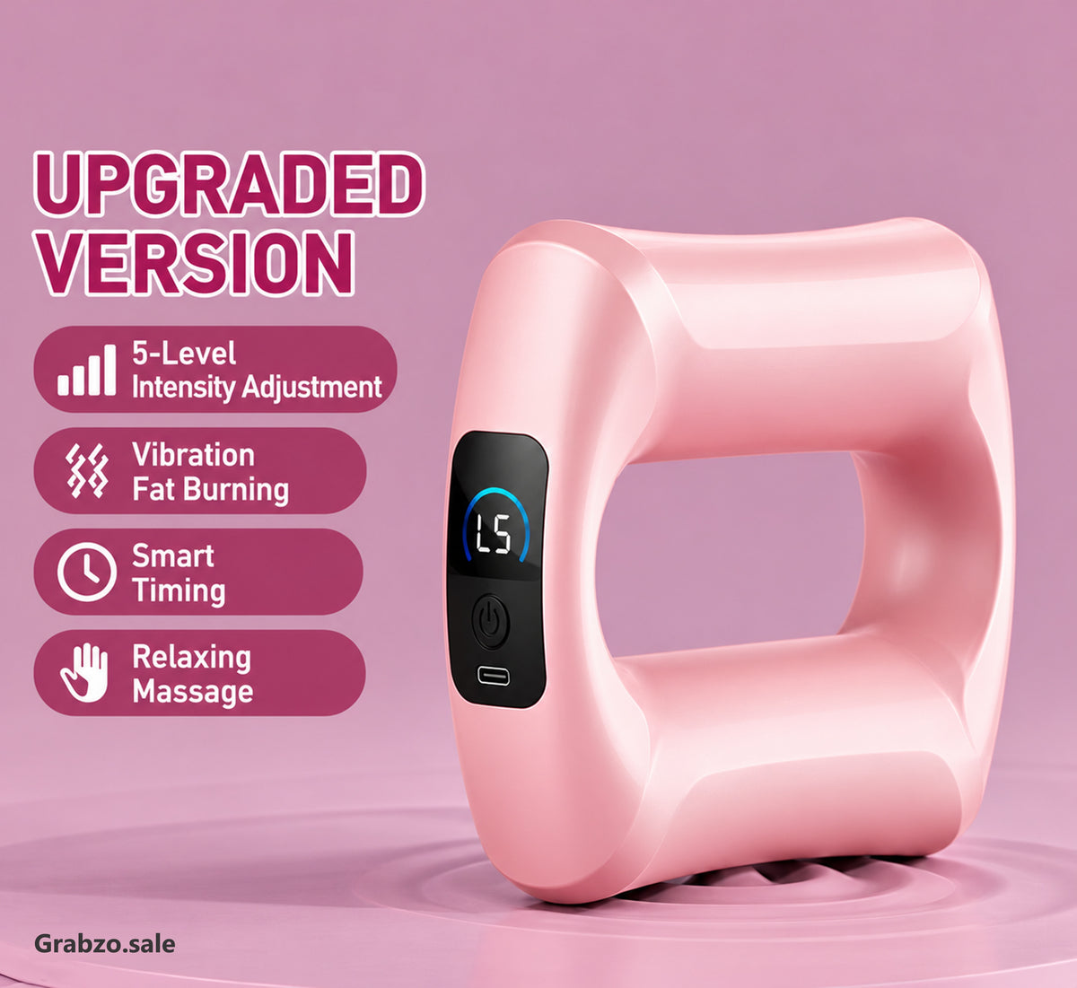 Electric Fascia Ring Massager – 5 Intensity Levels