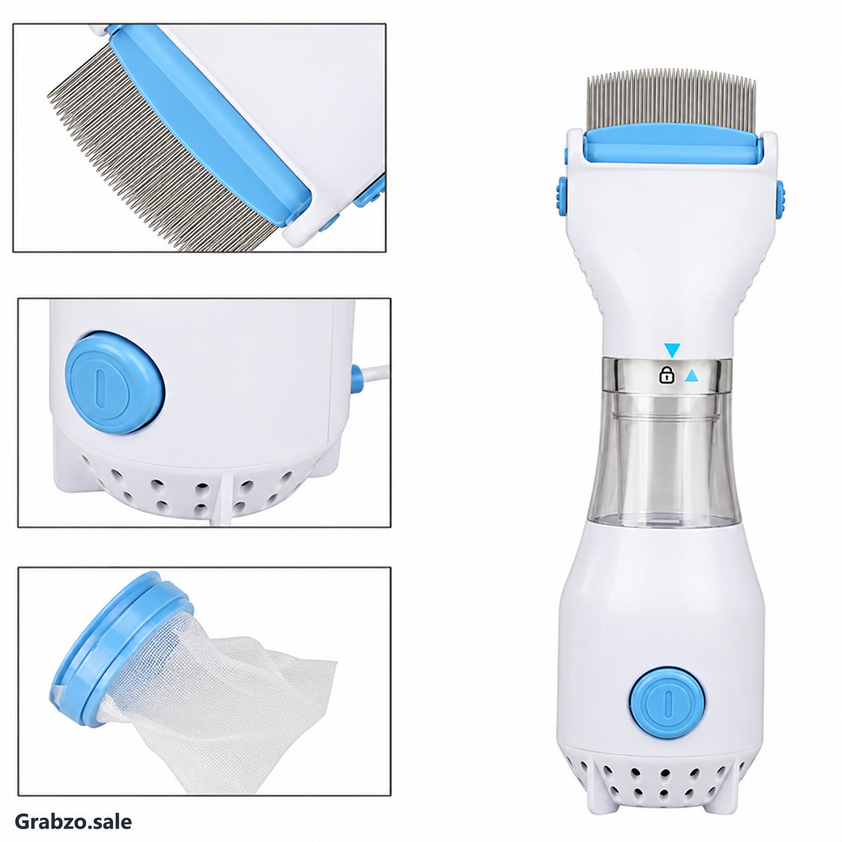 Electric Head Lice Comb – Chemical-Free Lice & Nit Remover