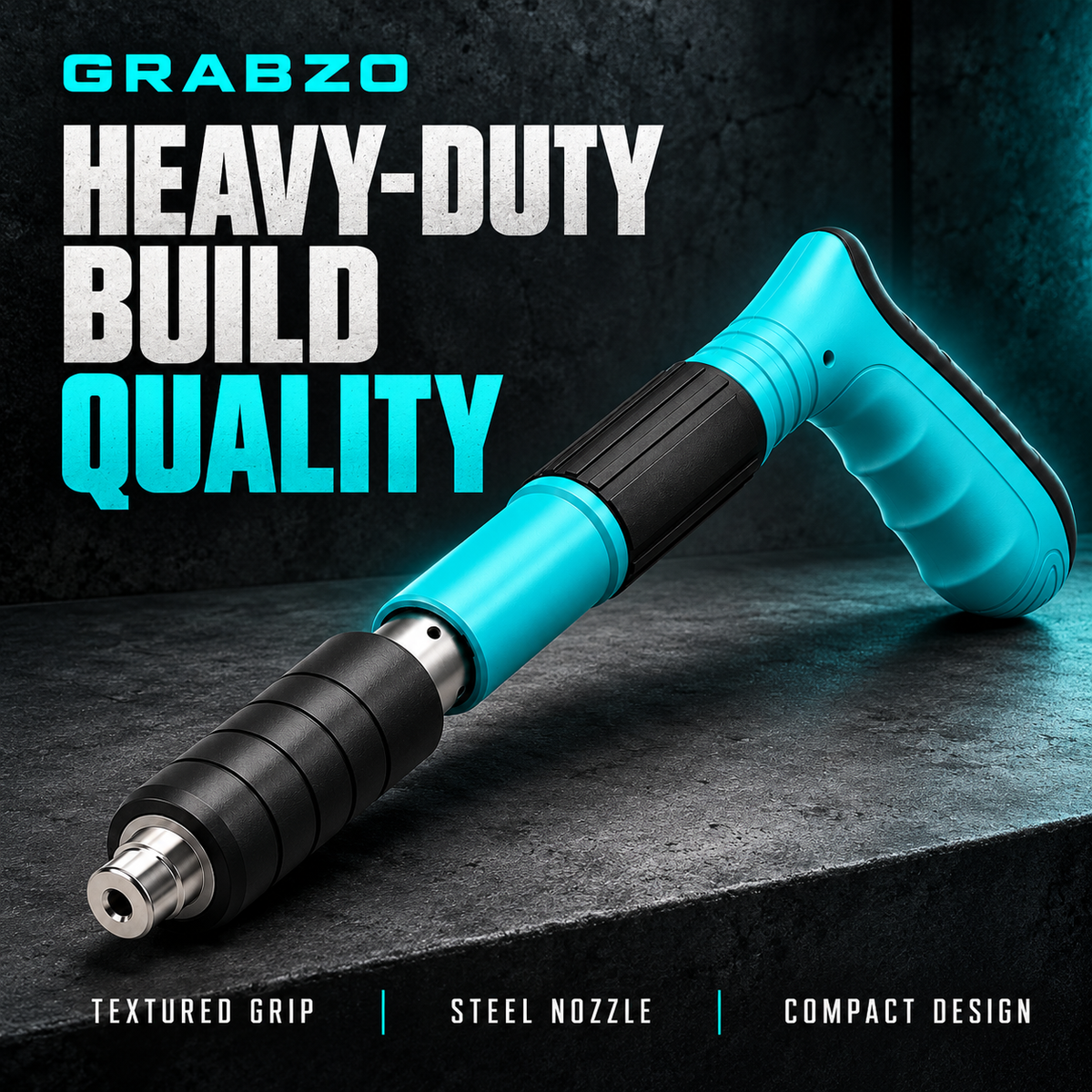 Manual Steel Nail Gun Tool (4 Speed Adjustable)
